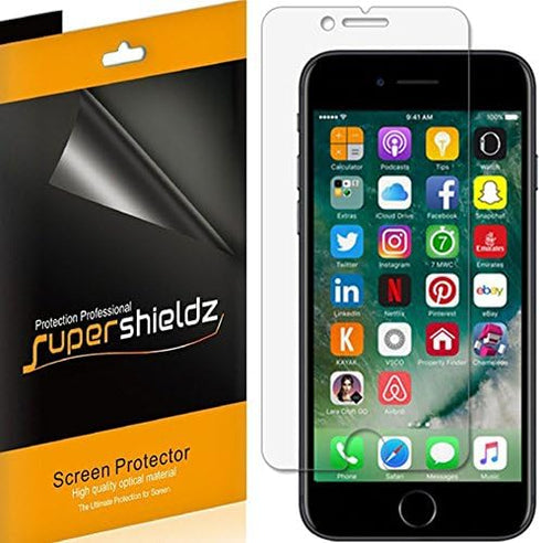 Supershieldz (6 Pack) Designed for Apple iPhone 8 Plus and iPhone 7 Plus Screen Protector, Anti Glare and Anti Fingerprint (Matte) Shield...