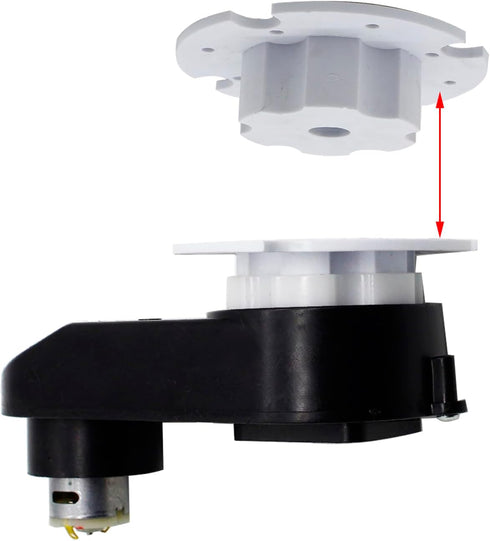 2.1CM Children Electric Car Tire Adapter Drive Gear Connect Connection Clip for Gear Box Powered Ride-On Car Replacement Parts for Ride On Toys Ri...