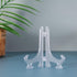 Artliving 5 Inch Clear Plastic Easels or Stand/Plate Holders to Display Pictures or Other Items at Weddings, Home Decoration, Birthdays, Tables (1...