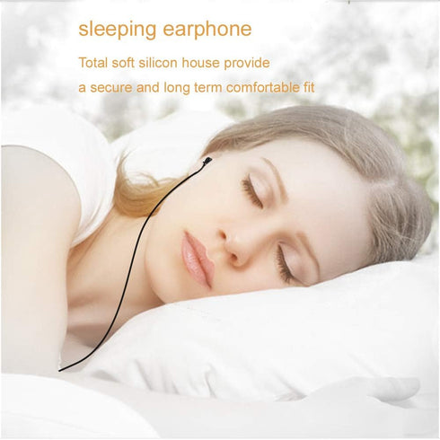 2parks Sleep Earphones, in-Ear Headphones with Soft Silicone Ear Tips, 3.5mm Jack, Noise Cancelling Earphones for Sleeping Side Sleeper,Travel, Wo...