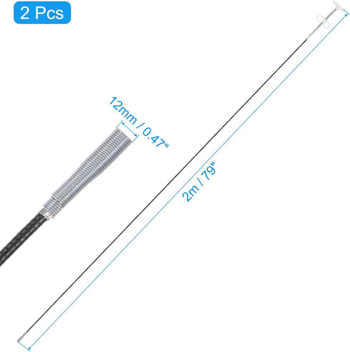 2pcs Flexible Grabber Claw Pick Up Tool 79 Inch 4 Claws Stainless Steel Sewer Cleaning Hook Unclog Sink Sewer Hair Drain Cleaner Tool Sink Unclogg...