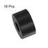16pcs Rubber Spacer 1 Inch OD 0.4 Inch ID 0.6 Inch Thick Neoprene Round Anti Vibration Isolation Pads Isolator Rubber Washers Bushings for Home Ca...