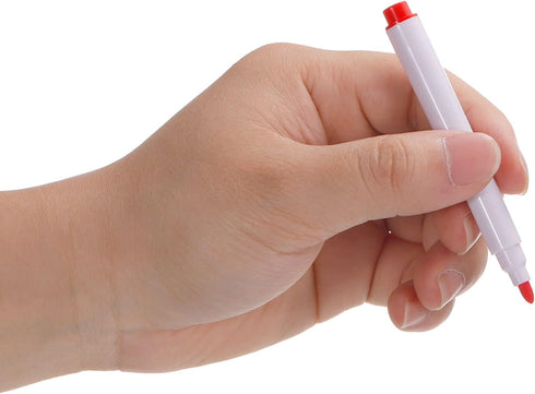 PATIKIL Dry Erase Marker Pens, 30 Pack Yellow Ink Fine Point Low Odor Whiteboard with Eraser Cap for Office Home Classroom, White Pen Rod...