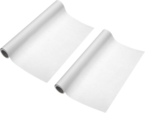 PATIKIL 16 Feet x 12 Inch Art Easel Paper Roll?2Pcs Wrapping Paper Art Craft Paper Kraft Paper for Painting, Crafts and Gift Wrapping, White...