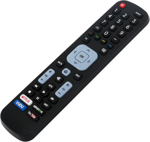 EN2A27ST EN2A27HT Replaced Remote fit for Sharp Hisense Smart 4K LED HD UHD Smart TVs LC40P5000 LC-40P5000 LC40P5000U LC-40P5000U LC43P5000 LC-43P...