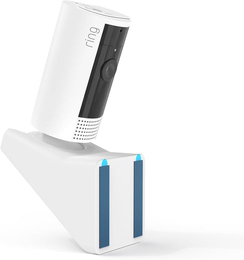 HOLACA Window Mount for Ring Indoor Cam (1st Gen), (2nd Gen),20 Degrees Tilt (Up/Down/Left/Right) Strong Adhesive Flexible Mounting Bracket for In...