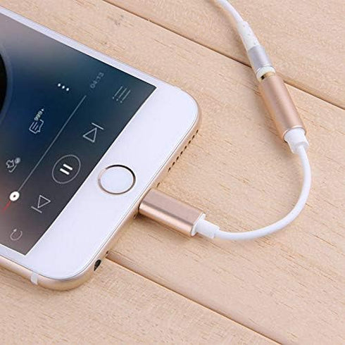 Lightning to 3.5mm Headphone Jack Adapter, Apple MFi Certified Digital Hi-Fi Audio Earphone Connector for iPhone 12/12 Pro Max 11 Pro/XS/XR/X/8 7 ...