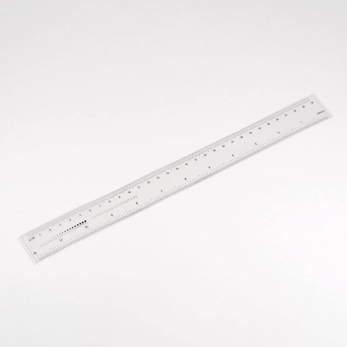 Film Flexible Ruler 12 Inch 1mm Scale PET Plastic Folding Straight Ruler Calibration Soft Ruler Measuring Tool for Factory, Transparent...