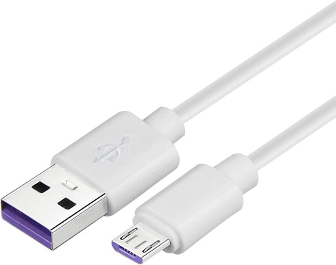 Smays USB to Micro USB Cable 3ft Charging Cord White...