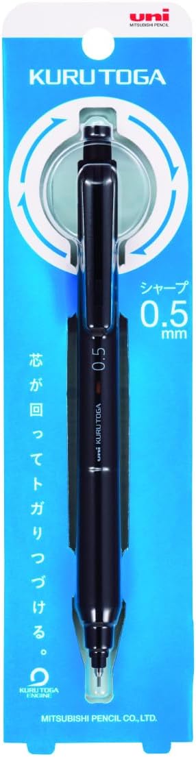 Mitsubishi Pencil Mechanical Pencil Kurutoga KS 0.5 Black M5KS1P.24...