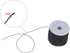 1mm Black Elastic Cord Beading Thread Stretch String for Bracelet Making...