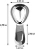 18/8 Stainless Steel Coffee Measuring Spoon 2 Tablespoon Coffee Scoop Short Handle Measuring Spoon for Ground Coffee Tea Sugar Flour Exact Measuri...