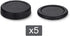 Rear Lens Cap & Body Cap Cover for Canon RF Mount Mirrorless Camera EOS R100 R50 R10 R8 R7 R6 Mark II R6 R5C R5 R3 R RP Replace RF Rear Lens Cap &...