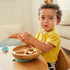 Munchkin® Bambou™ Divided Suction Plate - Eco-Friendly Bamboo Dinnerware for Babies and Toddlers...