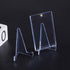5 Pack of Acrylic Card Stands by Pro-Tec Accessories - Crystal Clear Transparent Mini Easel - Durable & Sturdy Design - Ideal for Home Display, Of...
