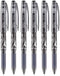 PILOT FriXion Point Gel Stick Pen, Extra Fine Point, Erasable, 0.5mm, Black Ink, 6 Count...