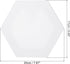 PATIKIL Paint Canvases for Painting, 2 Pack 8x7 Inch Hexagon Wood Frame Stretched Blank Art Canvas Board Panels for Acrylic, Oil, Tempera Painting...