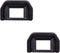 JJC 2-Pack Camera Eyecup Eyepiece Eye Cup for Canon EOS Rebel T6 T7 T5 T3 T100 4000D SL3 SL2 SL1 T8i T7i T6s T6i T5i T4i T3i T2i T1i XSi XTi XT XS...