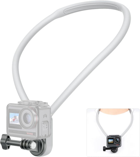 AKASO Magnetic Neck Mount Holder, Vlog Action Camera Accessories Compatible with GoPro Hero12/11/10/ 9/Max EK7000/Brave 4//DJI Osmo Action/Smart P...