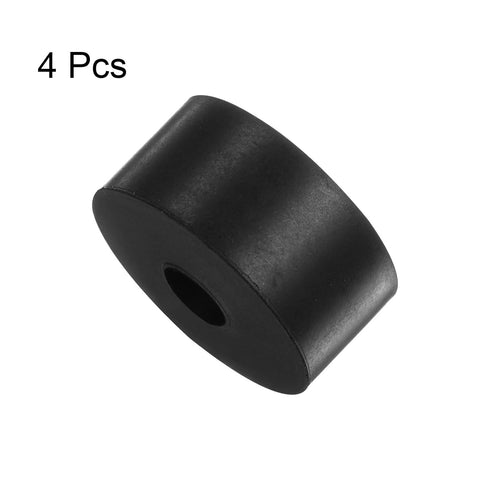 4pcs Rubber Spacer 2 Inch OD 0.47 Inch ID 1.2 Inch Thick Neoprene Round Anti Vibration Isolation Pads Isolator Rubber Washers Bushings for Home Ca...