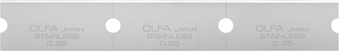 OLFA 120mm Stainless Steel Razor Scraper Blades, 30 Blades (GSB-1S) - 120mm Heavy Duty Replacement Razor Scraper Blades for Glass, Roofing, Paint,...