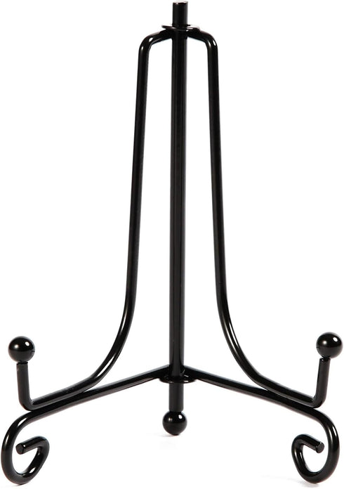 Juvale 4 Pack Iron Easel Display Stand, 5 Inch Decorative Easel for Tabletop, Plates, Pictures, Paintings, Wedding and Party Decor...