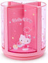 Sanrio 213110 Pink Plastic Hello Kitty Kitty Pen Stand 360 Degree Rotating Pen Stand Pen Holder Cosmetic Makeup Brush Tulle Pet Character...