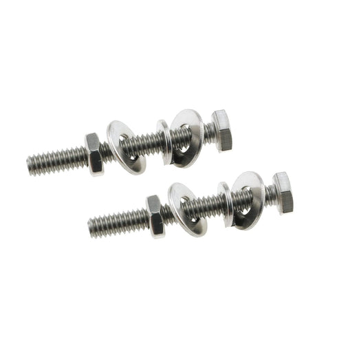 E-outstanding One-Way Tamper Resistant Screw 4 Set 304 Stainless Steel Sign Post Mounting Bolts Hardware Accessories for Stop Signs Traffic Signs...