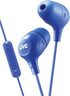 JVC Memory Foam Earbud Marshmallow Memory Foam Earbud with Mic Blue (HAFX38MA)......