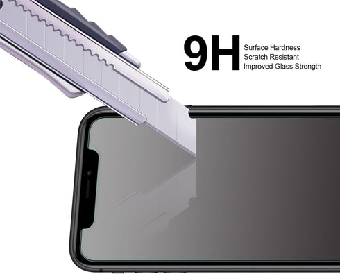 Supershieldz (2 Pack) Designed for iPhone 11 and iPhone XR (6.1 inch) Tempered Glass Screen Protector with (Easy Installation Tray) Anti Scratch, ...