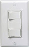Leviton 1754-W Decora Dual Rocker Combination Switch, White......