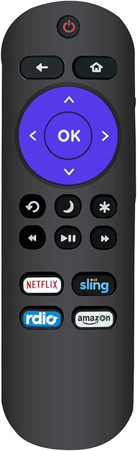 Remote Compatible with All Hitachi Roku TV, Universal for Hitachi Roku TV Remote...