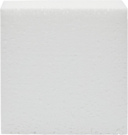 Juvale Floral Foam Blocks for Crafts & Flower Arrangements - 12-Pack 4 x 4 x 2 in White - Lightweight, Cuttable & Sandable Rectangles for DIY Proj...