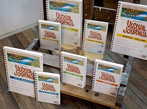 Strathmore Visual Journal Mixed Media Vellum 5.5"X8"-34 Sheets -460150...