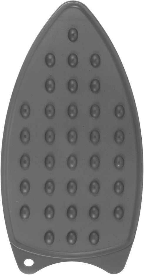 Silicone Iron Rest Pad, Multipurpose Iron Hot Resistant Mat Iron Rest Plate for Ironing Board Hot Heat Resistant Steam Compact Mat, Grey...