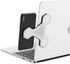 xcivi Monitor Side Mount Magnetic Bracket - Laptop Duo Screen Mount & Smartphone Holder (Silver)...