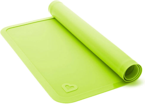 Munchkin® Spotless™ Silicone Placemats for Kids, 2 Pack, Blue/Green...