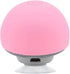 Mini Bluetooth Mushroom Speaker, 5V 3W Wireless Speaker Mini Audio Speaker Subwoofer with Suction Cup, Mushroom Design,...