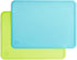 Munchkin® Spotless™ Silicone Placemats for Kids, 2 Pack, Blue/Green...