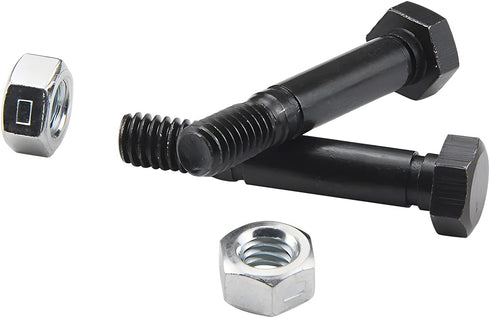 (6) 52100100 Shear Pin Bolts with Nuts for Ariens 00659100 521001 Snow Blower - 6 Packs Snowthrower Parts (2'' × 5/16''), Black...