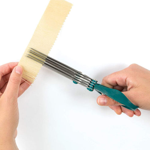 Fiskars Fringe Scissors, Green Teal/Silver...