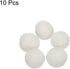 PATIKIL Wool Felt Balls Beads Wool Felting Pom 2cm 20mm White for Home Crafts Handcrafts Project DIY Pack of 10...