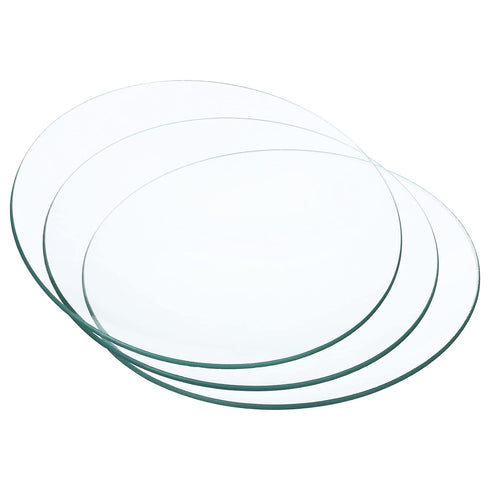 PATIKIL 120 mm Diameter Watch Glass, 3 Packs Beaker Cover Smooth Edges Chamfered Arc for Laboratory, Transparent...