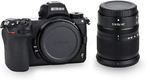 Rear Lens Cap & Body Cap Cover for Nikon Z Mount Camera Z30 Z50 Z5 Z6 Z6 II Z6 III Z7 Z7 II Z9 Z fc Replace LF-N1 Lens Cap & BF-N1 Body Cap -5 Pac...