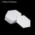 100 Count English Paper Piecing Hexagon 36mm Shapes Paper Quilting Templates Patchwork English Paper Piecing Supplies for Quilting Sewing DIY Craf...