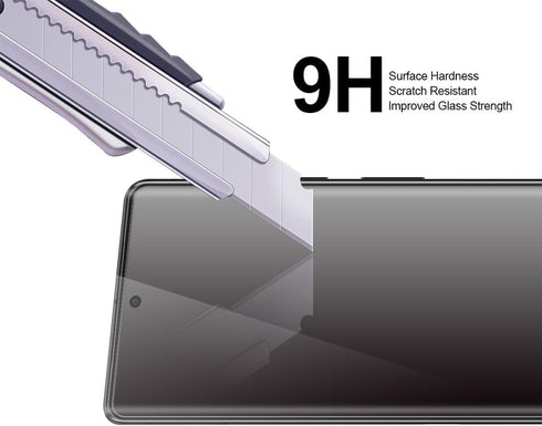 Supershieldz (2 Pack) Designed for Google (Pixel 7 Pro) Tempered Glass Screen Protector, 3D Curved Glass, Anti Scratch, Bubble Free (Black)...