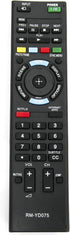 RM-YD075 Remote Control Replacement for Sony LCD LED HDTV TV 149000911 KDL-40W590B KDL-40W600B KDL-48W600B KDL-55EX645 KDL-60EX645 RMYD103...