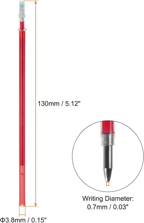 Auto Disappearing Ink Pen Refills 100pcs 0.7mm Fabric Marker Pen Refill Magic Disappearing Ink Patchwork Marking Pens for Tailors Quilting Sewing ...