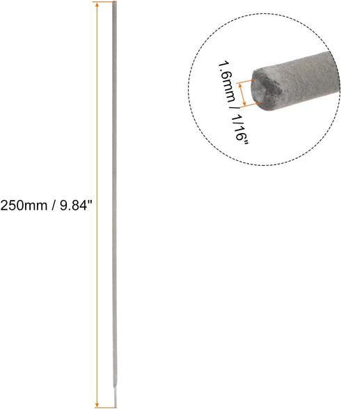 E308L-16 Welding Rod 1/16" x 10" 201 Stainless Steel Welding Rod A102 Electrodes Solder for Welding Stainless Steel Galvanized Steel 0.15 Lb...