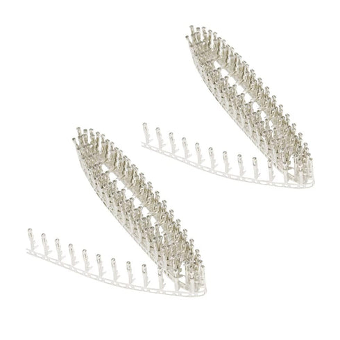 200PCS 2.54mm 18-24awg Female Pins Connector Kit Female Crimp Terminal Connector for Dupont Jumper Wire Cable Connector...